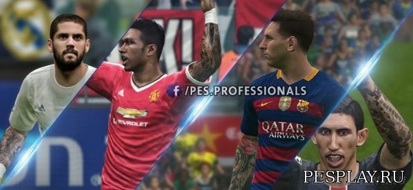 PESProfessionals 2016 Patch 3.0